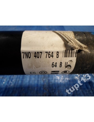 VW SHARAN 7N0 PÓŁOŚ KOMPLETNA 7N0407764B