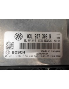 VW STEROWNIK KOMPUTER SILNIKA 03L907309R 2