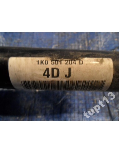 VW TIGUAN 11-13R PÓŁOŚ KOMPLETNA 1K0501204D