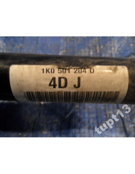 VW TIGUAN 11-13R PÓŁOŚ KOMPLETNA 1K0501204D