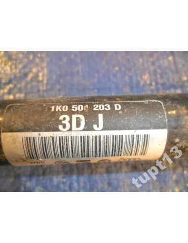 VW TIGUAN 11-13R PÓŁOŚ KOMPLETNA 1K0501203D