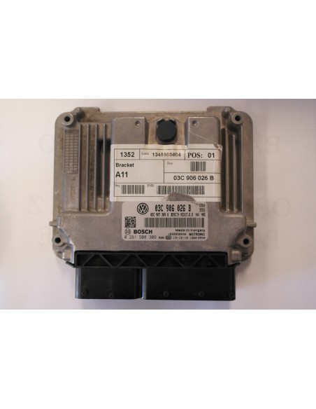 VW AUDI SEAT 1.4 TSI KOMPUTER SILNIKA 03C906026B