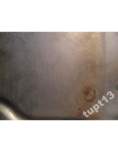 VW BEETLE 5C0 TFSI TŁUMIK ŚRODKOWY ORYGINAŁ