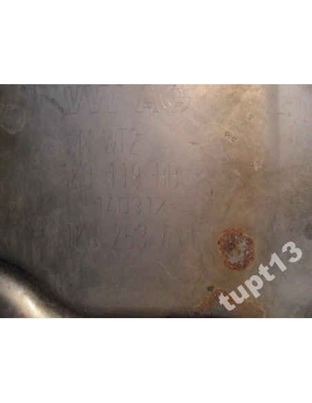 VW BEETLE 5C0 TFSI TŁUMIK ŚRODKOWY ORYGINAŁ