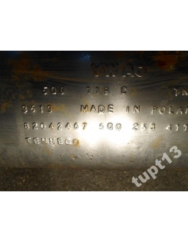 VW GOLF VII KOMBI 1.6 TDI TŁUMIK 5Q0119C