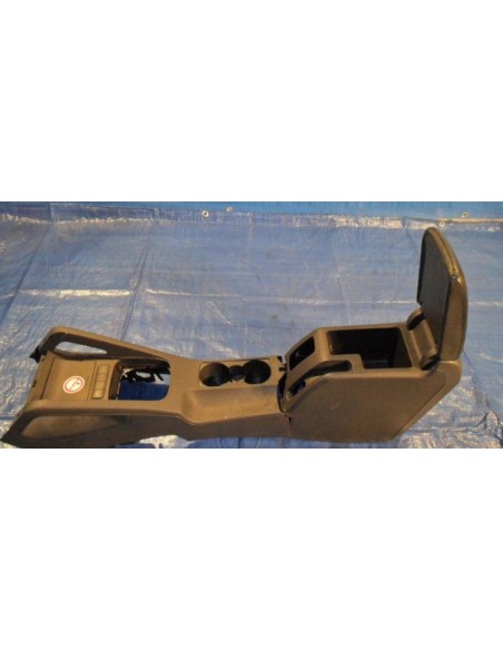 VW EOS TUNEL ŚRODKOWY PODŁOKIETNIK SKÓRA CZARNA