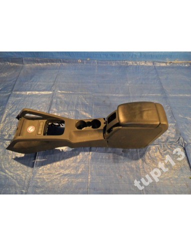 VW EOS TUNEL ŚRODKOWY PODŁOKIETNIK SKÓRA CZARNA