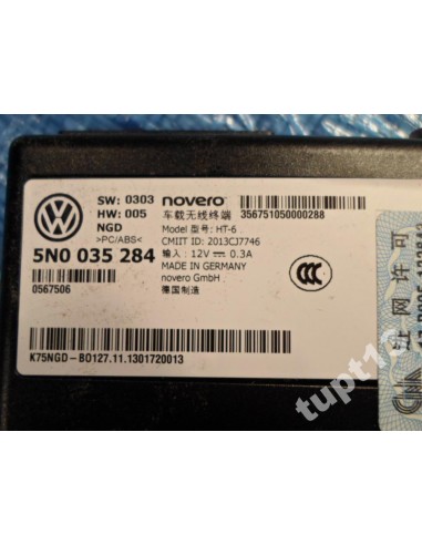 VW SKODA MODUŁ TELEFONU BLUETOOTH 5N0035284