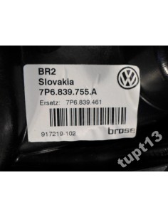 VW TOUAREG 10-15R MECHANIZM SZYBY LEWY 7P6839755A 2