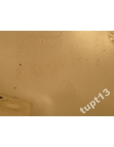 AUDI A8 S8 4H0 ZBIORNICZEK PŁYNU SPRYSKIWACZY