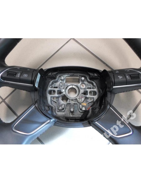 AUDI A8 4H0 2010-15R KIEROWNICA CZARNA SKÓRA