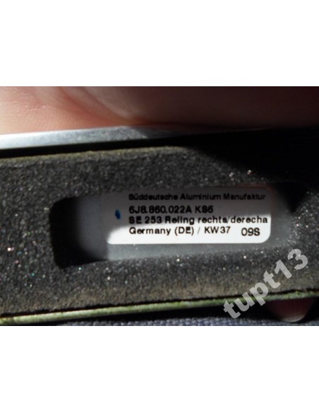 SEAT IBIZA IV 6J KOMBI RELINGI DACHOWE CHROMOWE