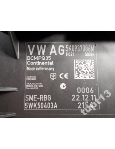 VW MODUŁ STEROWNIK KOMFORTU 1K0937086M