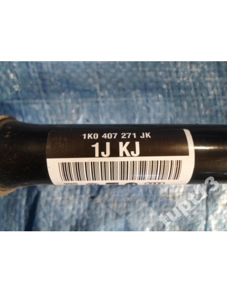 VW AUD SEAT SKODA PÓŁOŚ KOMPLETNA 1K0407271JK