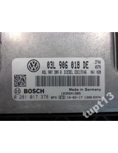 VW CADDY 2.0 TDI CFH KOMPUTER SILNIKA 03L906018DE 2