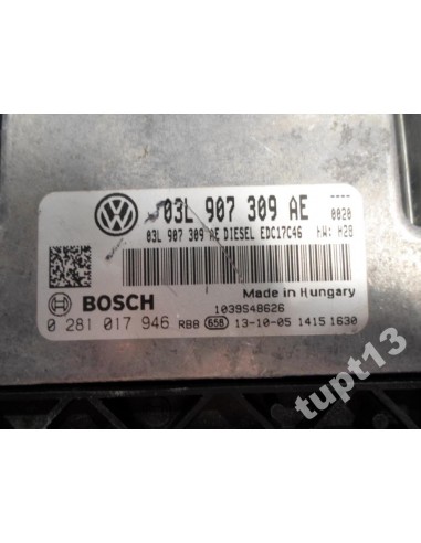 VW CC FL 2012-15 R STEROWNIK SILNIKA 03L907309AE