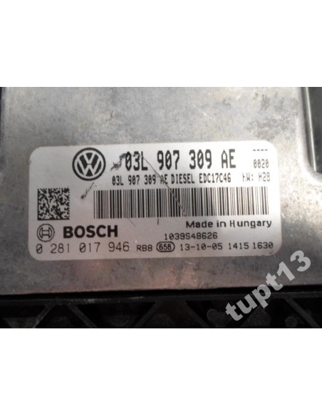 VW CC FL 2012-15 R STEROWNIK SILNIKA 03L907309AE