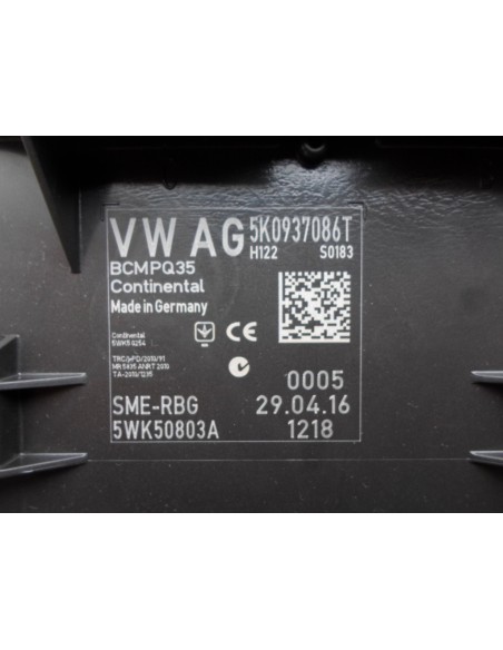 SEAT ALHAMBRA 7N0 MODUŁ KOMFORTU 5K0937086T XENON