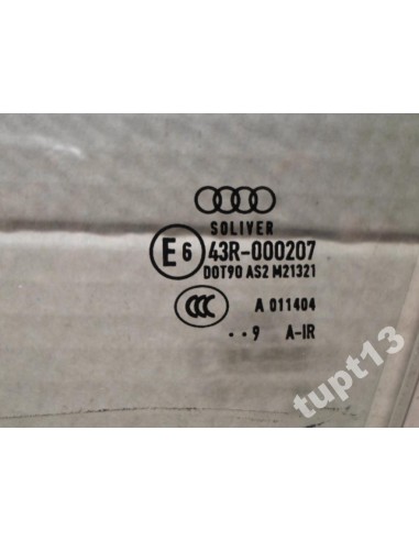 AUDI A8 4H0 SZYBA LEWY PRZÓD PODWÓJNIE KLEJONA
