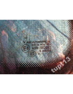 VW TOUAREG FL SZYBA KAROSERYJNA LEWA CHROM 2