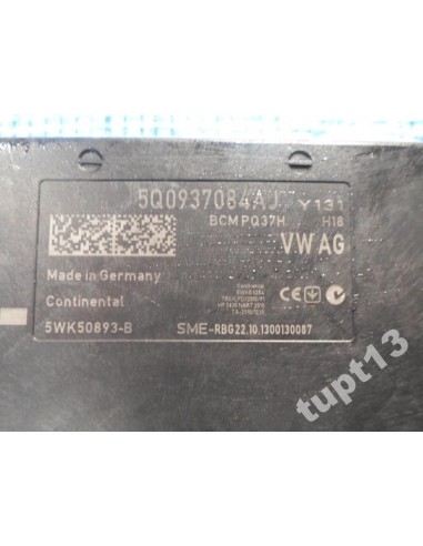 VW STEROWNIK MODUŁ KOMFORTU 5Q0937084AJ