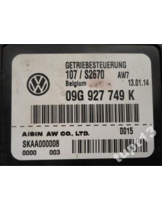 VW AUDI SEAT SKODA STEROWNIK SKRZYNI 09G927749K 2