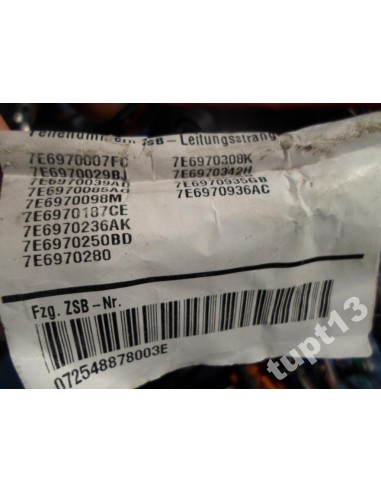 VW T6 2015 R WIĄZKA ELEKTRYCZNA WNĘTRZA