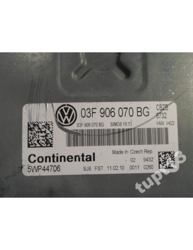 VW AUDI SEAT 1.2 TSI KOMPUTER SILNIKA 03F906070BG