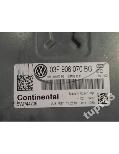 VW AUDI SEAT 1.2 TSI KOMPUTER SILNIKA 03F906070BG