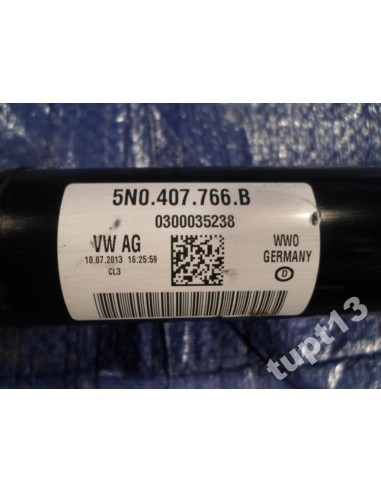 VW AUDI SEAT SKODA PÓŁOŚ KOMPLETNA 5N0407766B