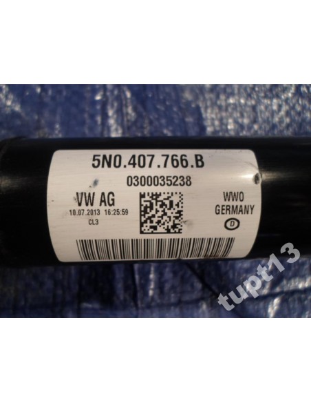 VW AUDI SEAT SKODA PÓŁOŚ KOMPLETNA 5N0407766B