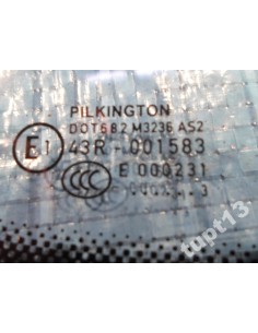 VW SHARAN 7N0 SZYBA KAROSERYJNA PRAWA CHROM 2