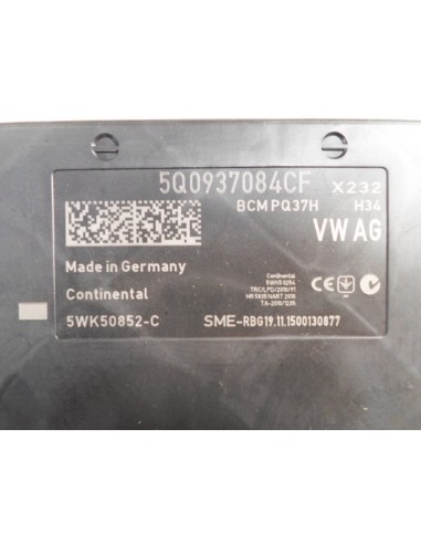 VW TIGUAN 5NA MODUŁ KOMFORTU 5Q0937084CF