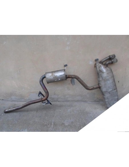 VW GOLF VI GTD UKŁAD WYDECHOWY TŁUMIK 1K0120B