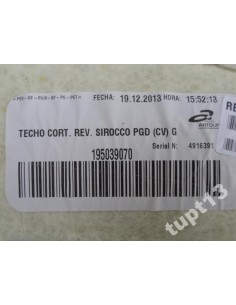 VW SCIROCCO FL PODSUFITKA SZARA 2