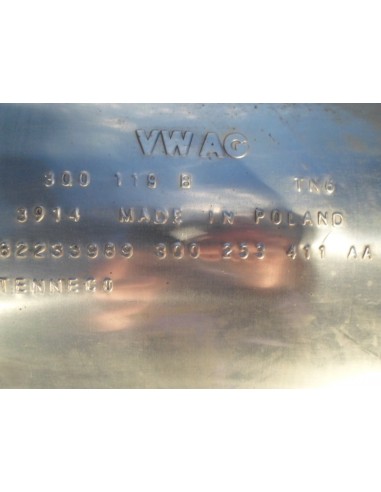 SKODA SUPERB III TSI TŁUMIK ŚRODKOWY 3Q0253411AA