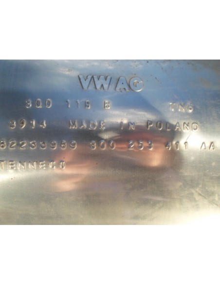 SKODA SUPERB III TSI TŁUMIK ŚRODKOWY 3Q0253411AA