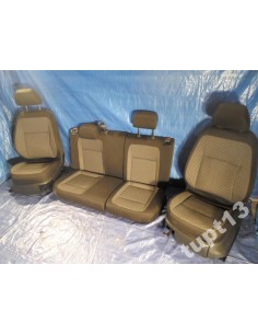 SKODA FABIA II FOTELE PRZEDNIE KANAPA KOMPLET 2