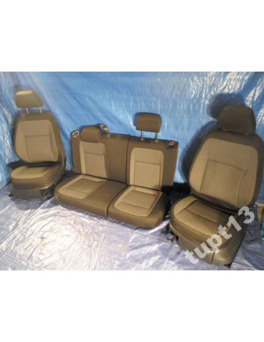 SKODA FABIA II FOTELE PRZEDNIE KANAPA KOMPLET