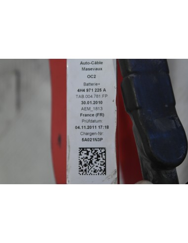 AUDI A8 D4 4.2 TDI PRZEWÓD AKUMULATORA 4H4971225A