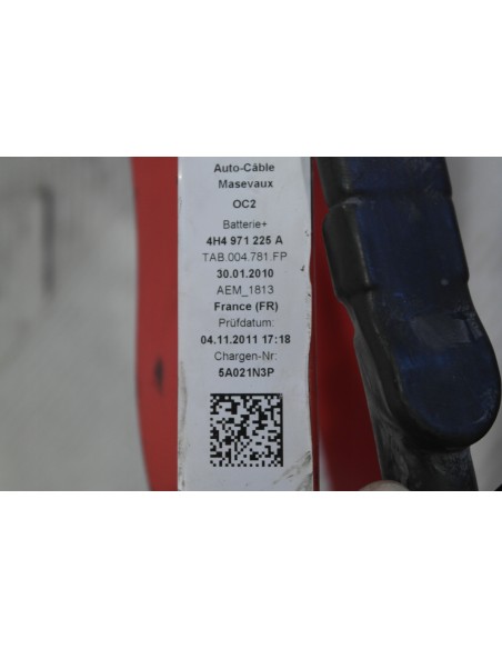 AUDI A8 D4 4.2 TDI PRZEWÓD AKUMULATORA 4H4971225A