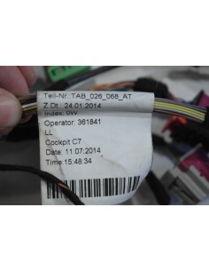 AUDI A7 S7 WIĄZKA ELEKTRYCZNA KOKPITU 2