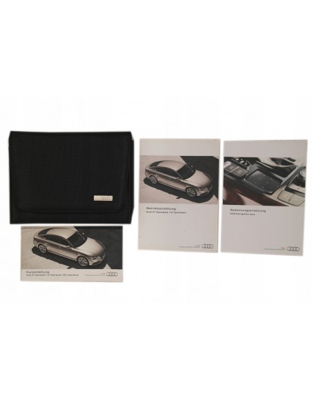 AUDI S7 A7 LIFT KSIĄŻKA OBSŁUGI POJAZDU INSTRUKCJA