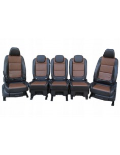 SHARAN ALHAMBRA KOMPLET FOTELI WNĘTRZE SKÓRA 5-OS