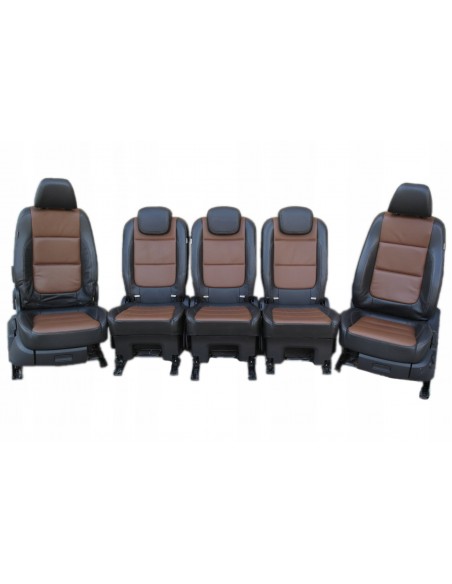 SHARAN ALHAMBRA KOMPLET FOTELI WNĘTRZE SKÓRA 5-OS