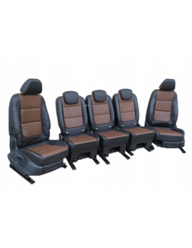 SHARAN ALHAMBRA KOMPLET FOTELI WNĘTRZE SKÓRA 5-OS