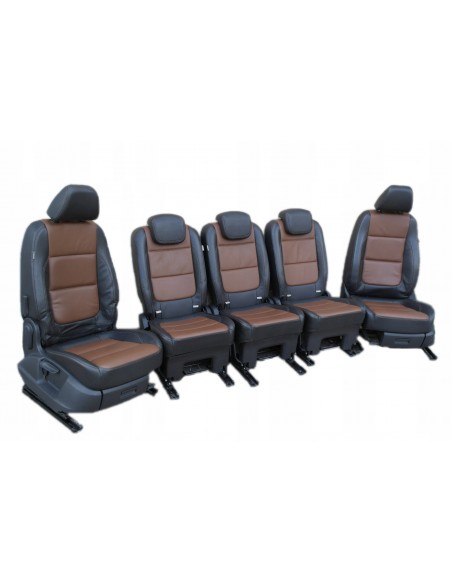 SHARAN ALHAMBRA KOMPLET FOTELI WNĘTRZE SKÓRA 5-OS