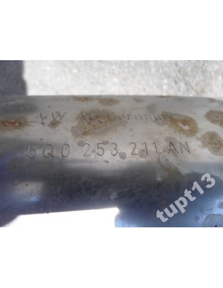 VW GOLF VII GTD UKŁAD WYDECHOWY TŁUMIK