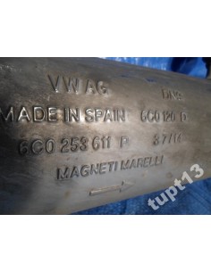 VW POLO 6C0 13-16 R 1.0 TSI TŁUMIK 6C0253611P 2