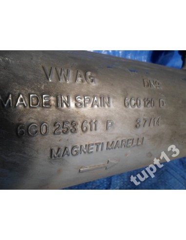 VW POLO 6C0 13-16 R 1.0 TSI TŁUMIK 6C0253611P